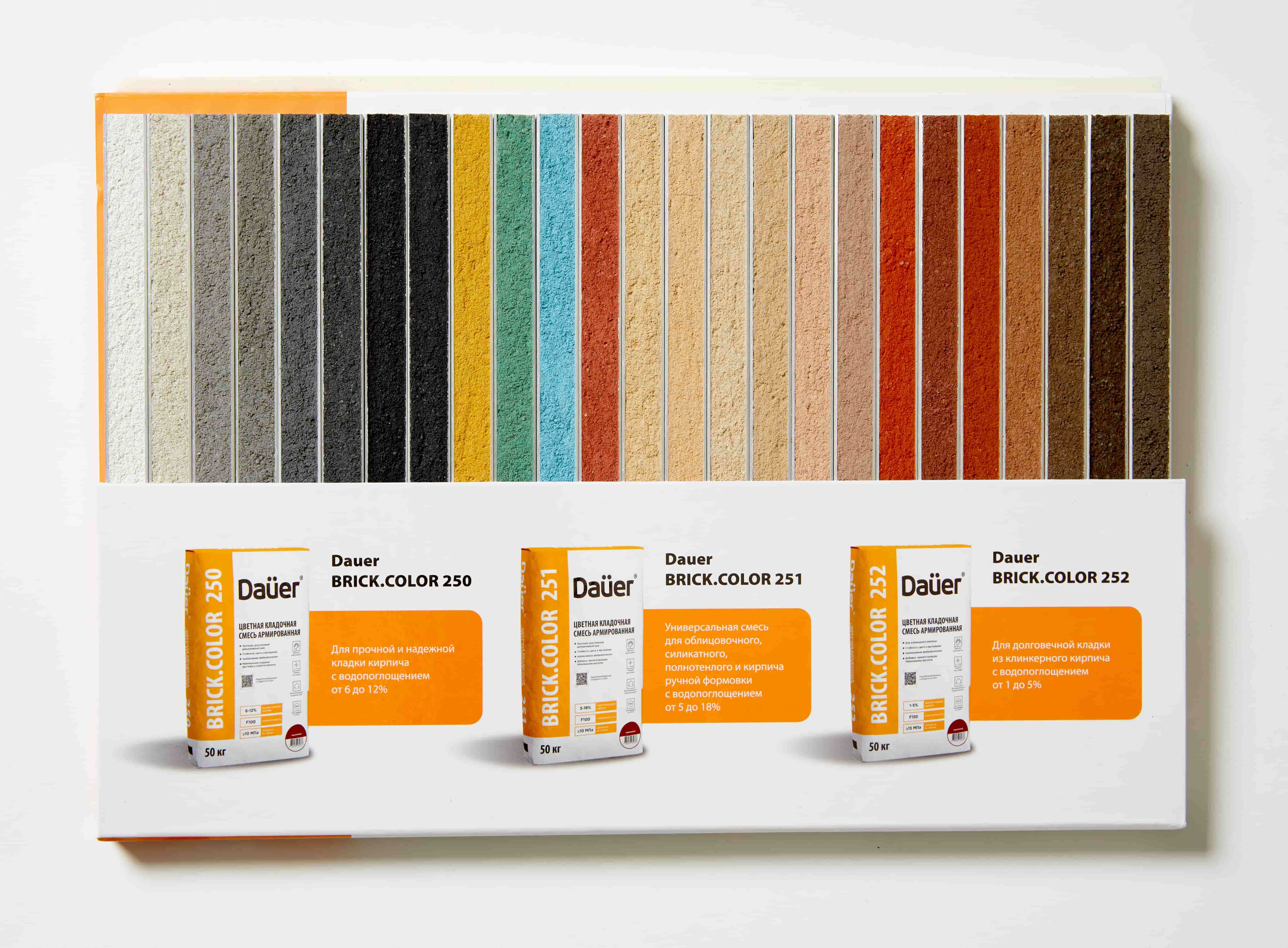Цветная кладочная смесь армированная DAUER BRICK.COLOR 252 черный, 50 кг фото 2